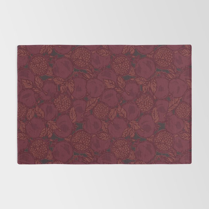 Red Pomegranates Rug Gallery Image 2