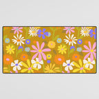 Flower Power Desk Mat Gallery Image 3