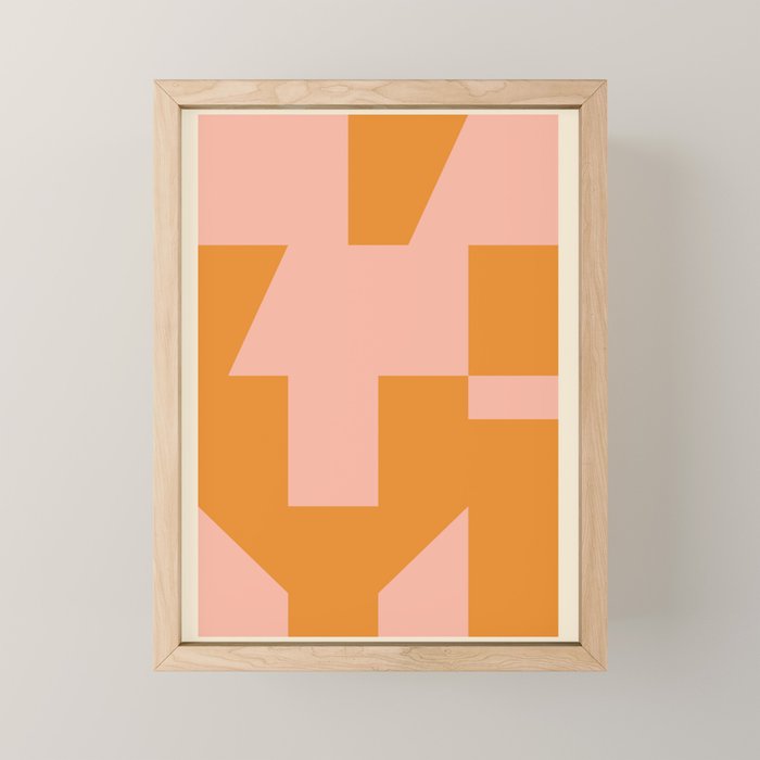 Abstract Shapes 95 Mini Art Print Gallery Image 1