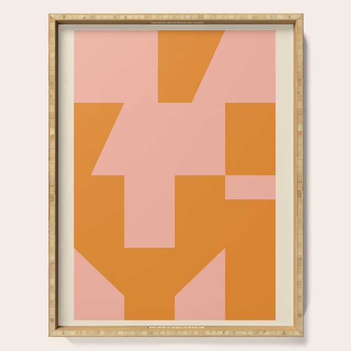 Abstract Shapes 95 Serving Tray Gallery Image 1