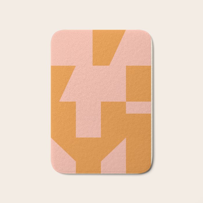 Abstract Shapes 95 Bath Mat Gallery Image 1