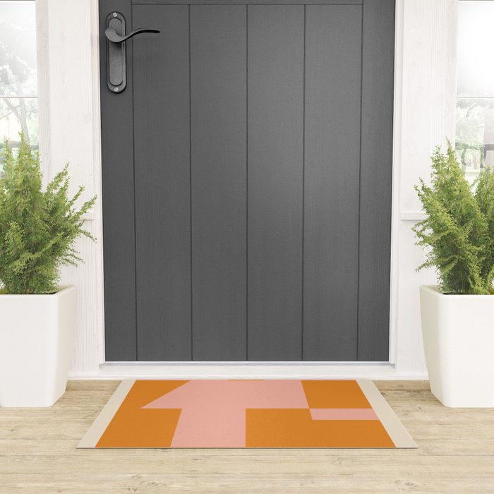 Abstract Shapes 95 Welcome Mat Gallery Image 3