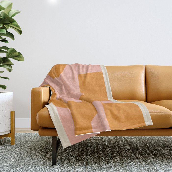 Abstract Shapes 95 Throw Blanket Gallery Image 1
