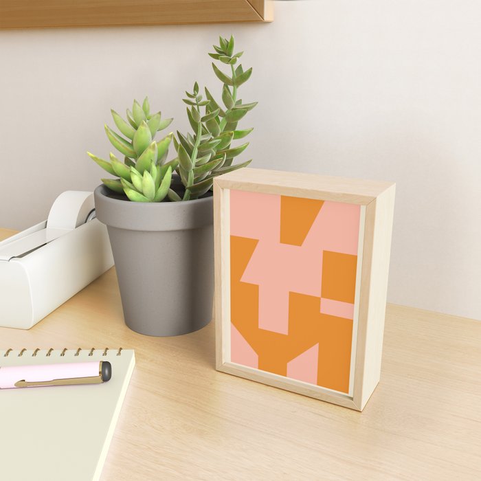 Abstract Shapes 95 Mini Art Print Gallery Image 2