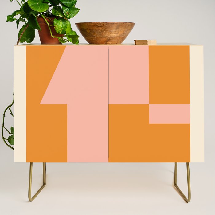 Abstract Shapes 95 Credenza Gallery Image 1