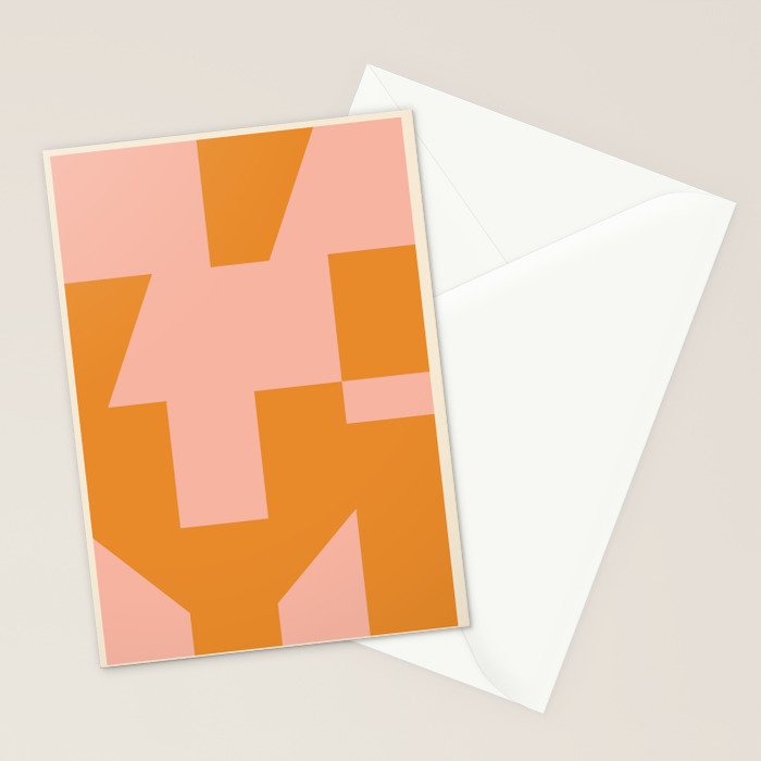 Abstract Shapes 95 Stationery Card Gallery Image 2