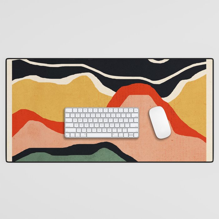 Abstract Art Landscape 48 Desk Mat Gallery Image 1