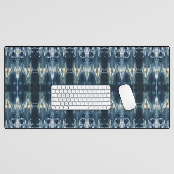 Boho Indigo Vibes Desk Mat Gallery Image 1