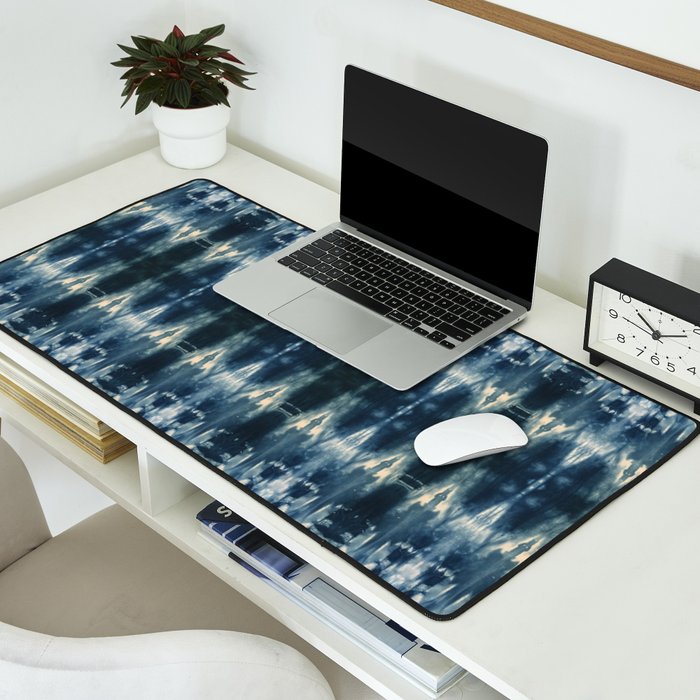 Boho Indigo Vibes Desk Mat Gallery Image 2