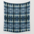 Boho Indigo Vibes Wall Tapestry Gallery Image 4