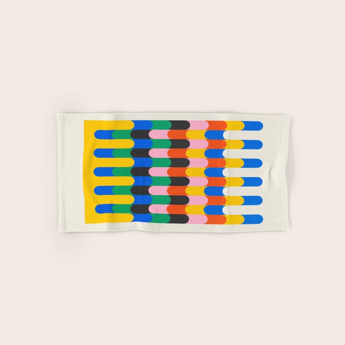 Alignment: Bauhaus 1919 Exhibition 04 Bath Towel Gallery Image 1