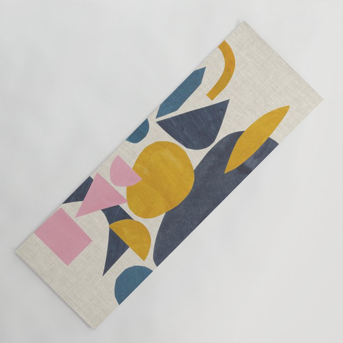 Sunny Blues Yoga Mat Gallery Image 1