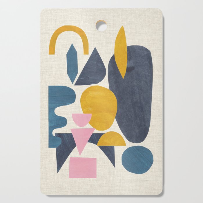 Sunny Blues Cutting Board Gallery Image 1