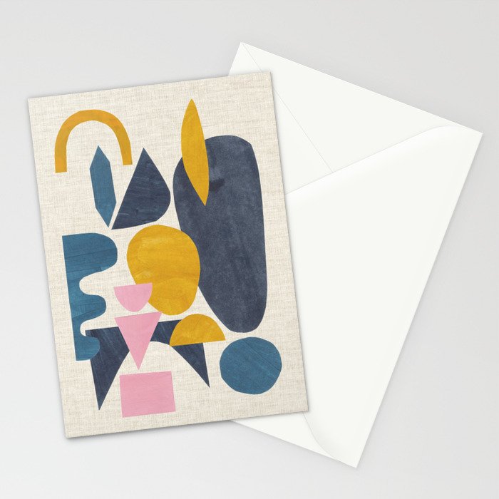 Sunny Blues Stationery Card Gallery Image 2