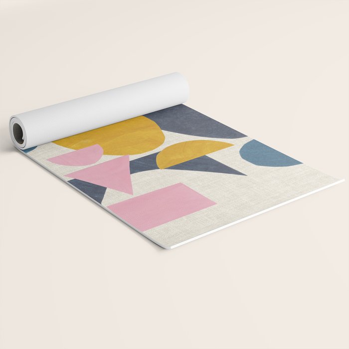 Sunny Blues Yoga Mat Gallery Image 2