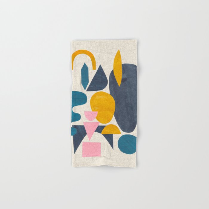 Sunny Blues Bath Towel Gallery Image 1