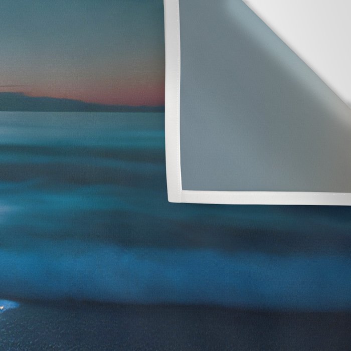 Ocean Moonlight Beach Prints Wall Tapestry Gallery Image 3