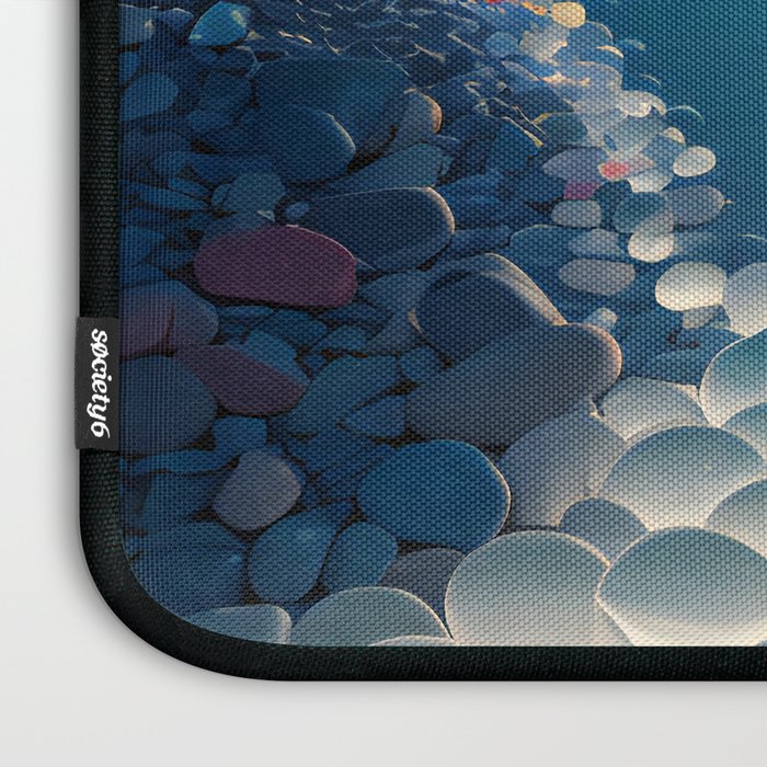 Ocean Moonlight Beach Prints Laptop Sleeve Gallery Image 3