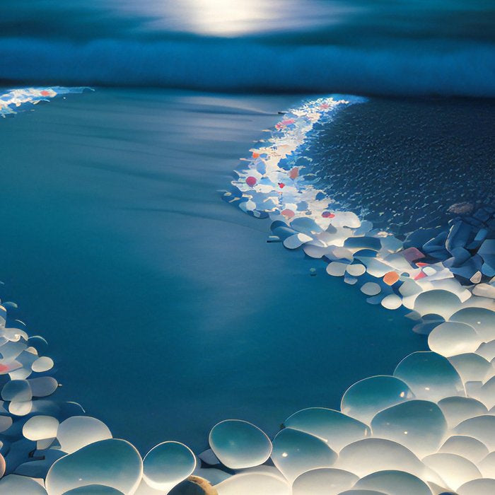 Ocean Moonlight Beach Prints Coffee Mug Gallery Image 2