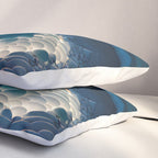 Ocean Moonlight Beach Prints Pillow Sham Gallery Image 3