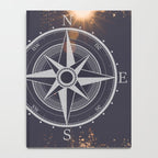Wooded Lake Reflection Compass Notebook Gallery Image 4