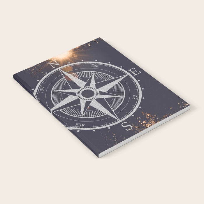 Wooded Lake Reflection Compass Notebook Gallery Image 2