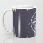 Wooded Lake Reflection Compass Coffee Mug Gallery Image 3