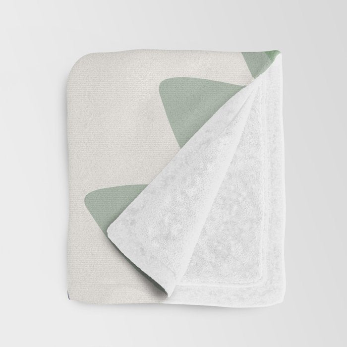 Flower Market Madrid, Pastel Edition Throw Blanket Gallery Image 3