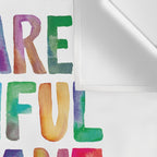 You Are Beautiful Brilliant Powerful And Brave Wall Tapestry Gallery Image 3