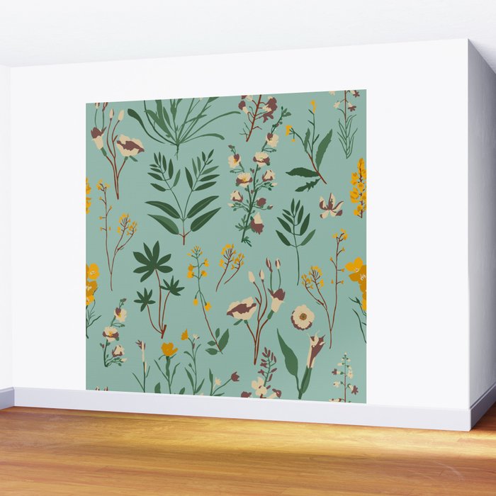 ZARAH WILDFLOWER Wall Mural Gallery Image 2