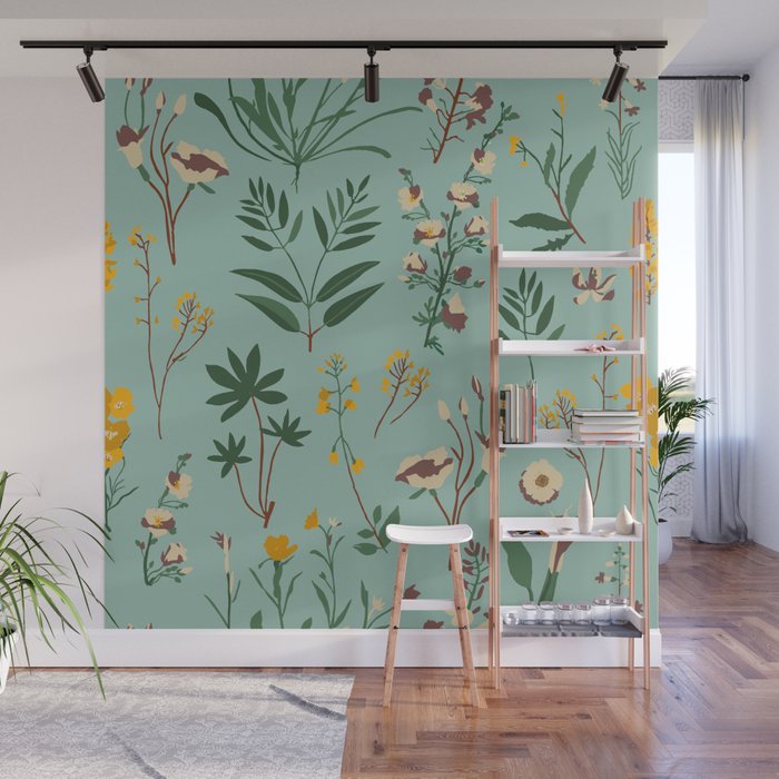 ZARAH WILDFLOWER Wall Mural Gallery Image 1