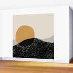 Gold Sun Going Wall Mural Gallery Image 2