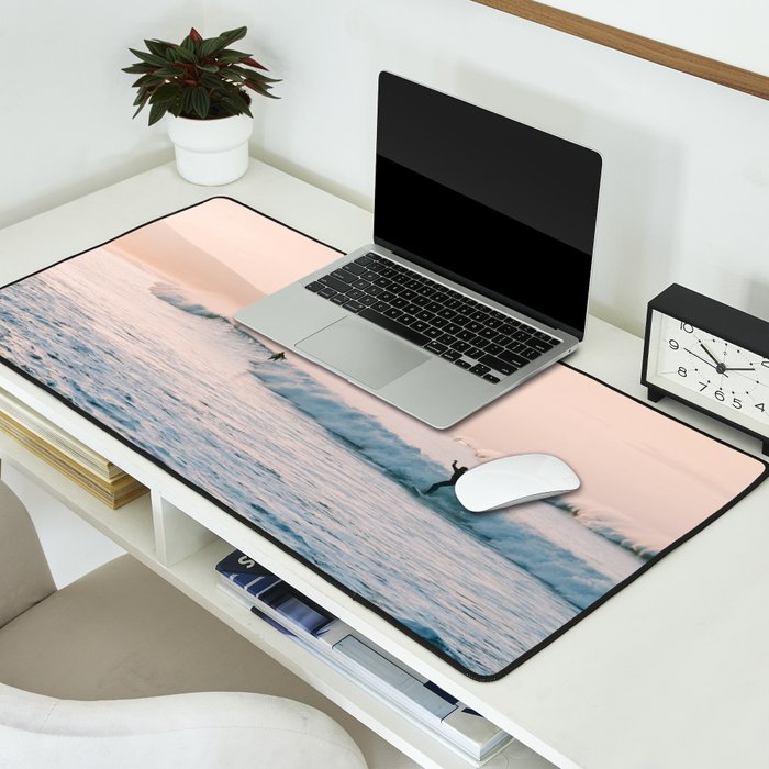 Sunset Surf Desk Mat Gallery Image 2