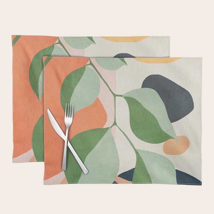 Colorful Branching Out 24 Placemat Gallery Image 1