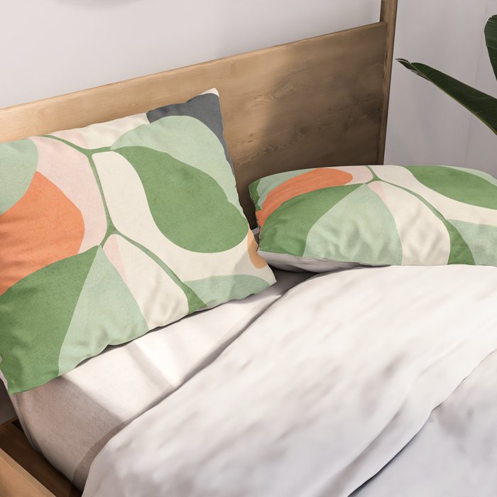 Colorful Branching Out 24 Pillow Sham Gallery Image 2