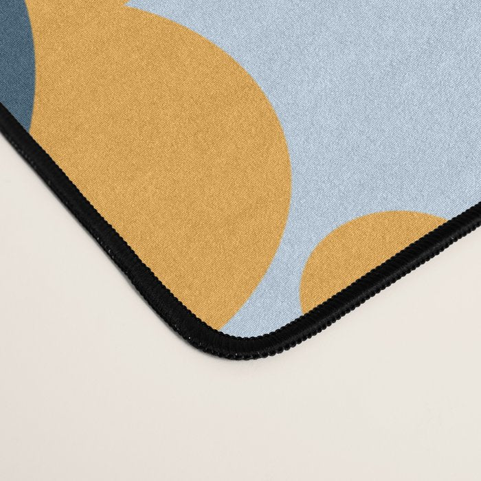 Geometrical flowers composition Desk Mat Gallery Image 4