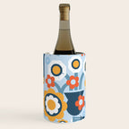 Geometrical flowers composition Wine Chiller Gallery Image 3