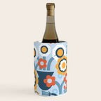 Geometrical flowers composition Wine Chiller Gallery Image 2