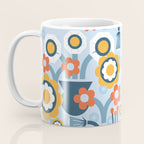 Geometrical flowers composition Coffee Mug Gallery Image 3