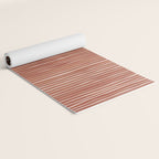 Nomad Terracotta Stripes Yoga Mat Gallery Image 2