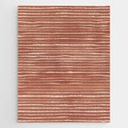 Nomad Terracotta Stripes Jigsaw Puzzle Gallery Image 1