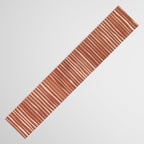 Nomad Terracotta Stripes Table Runner Gallery Image 3