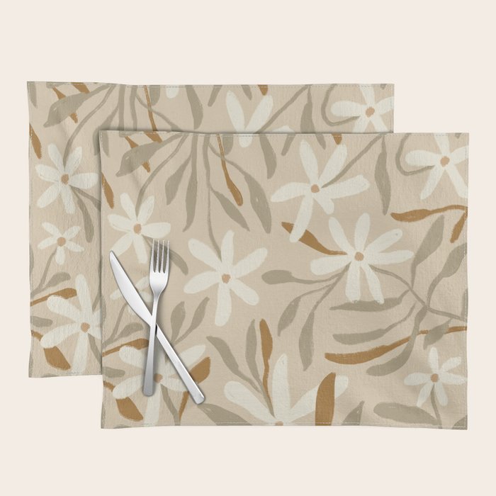 Pastel Wildflowers Placemat Gallery Image 1