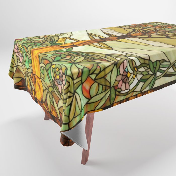Louis Comfort Tiffany - Decorative stained glass 6. Tablecloth Gallery Image 1