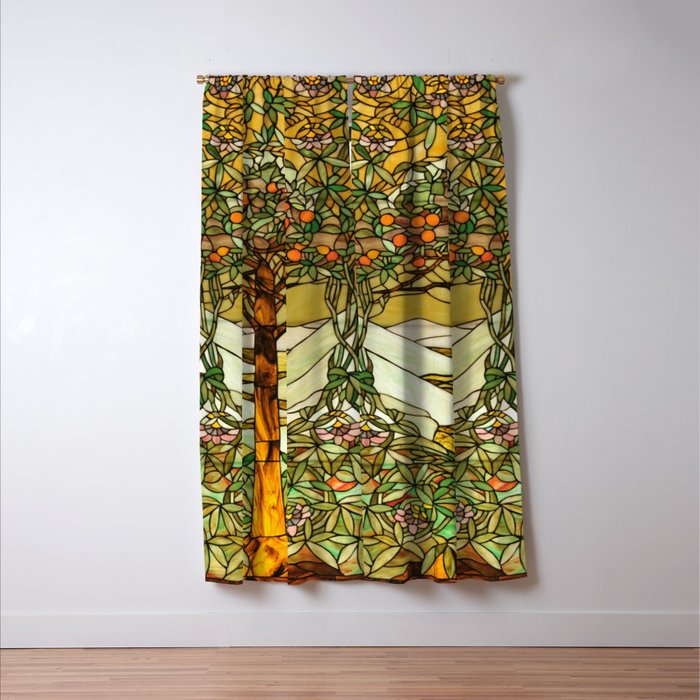 Louis Comfort Tiffany - Decorative stained glass 6. Window Curtain Gallery Image 3