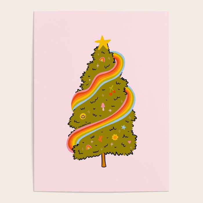 Rainbow Tree Poster Gallery Image 4