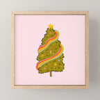 Rainbow Tree Mini Art Print Gallery Image 1