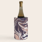 Liquid Rose Gold Violet and Marble Wine Chiller Gallery Image 1