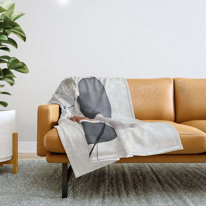 Abstract World Throw Blanket Gallery Image 1