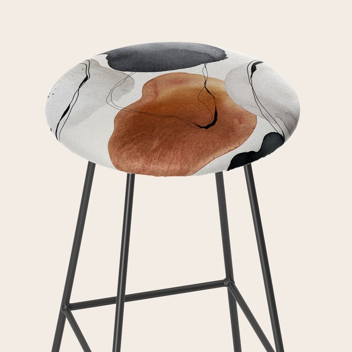 Abstract World Stool Gallery Image 2